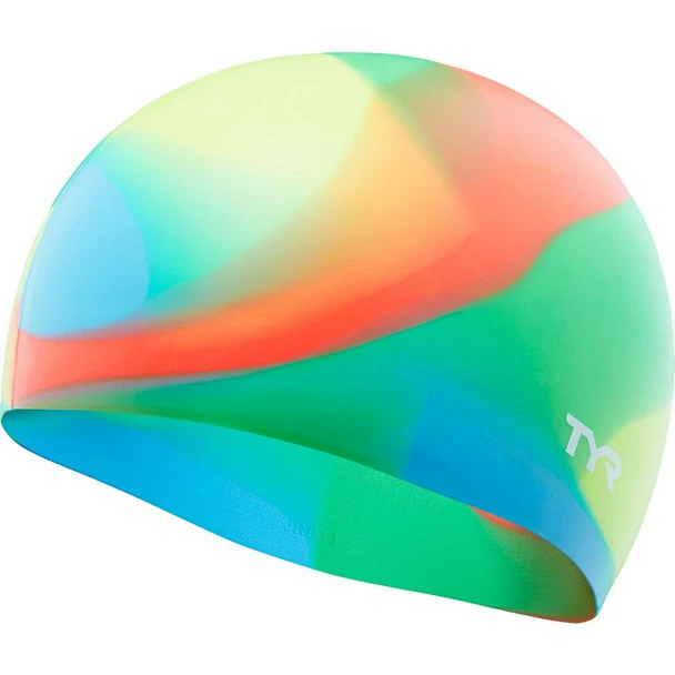 TYR Tie Dye Junior Swim Cap - 2023 3 TYR Tie Dye Junior Swim Cap - 2023